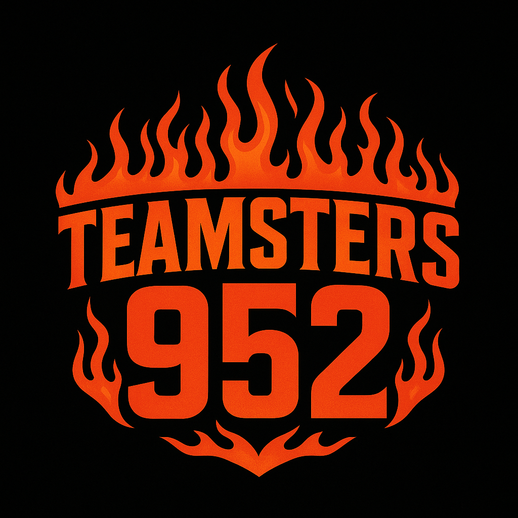 Proud to be Teamsters 952!