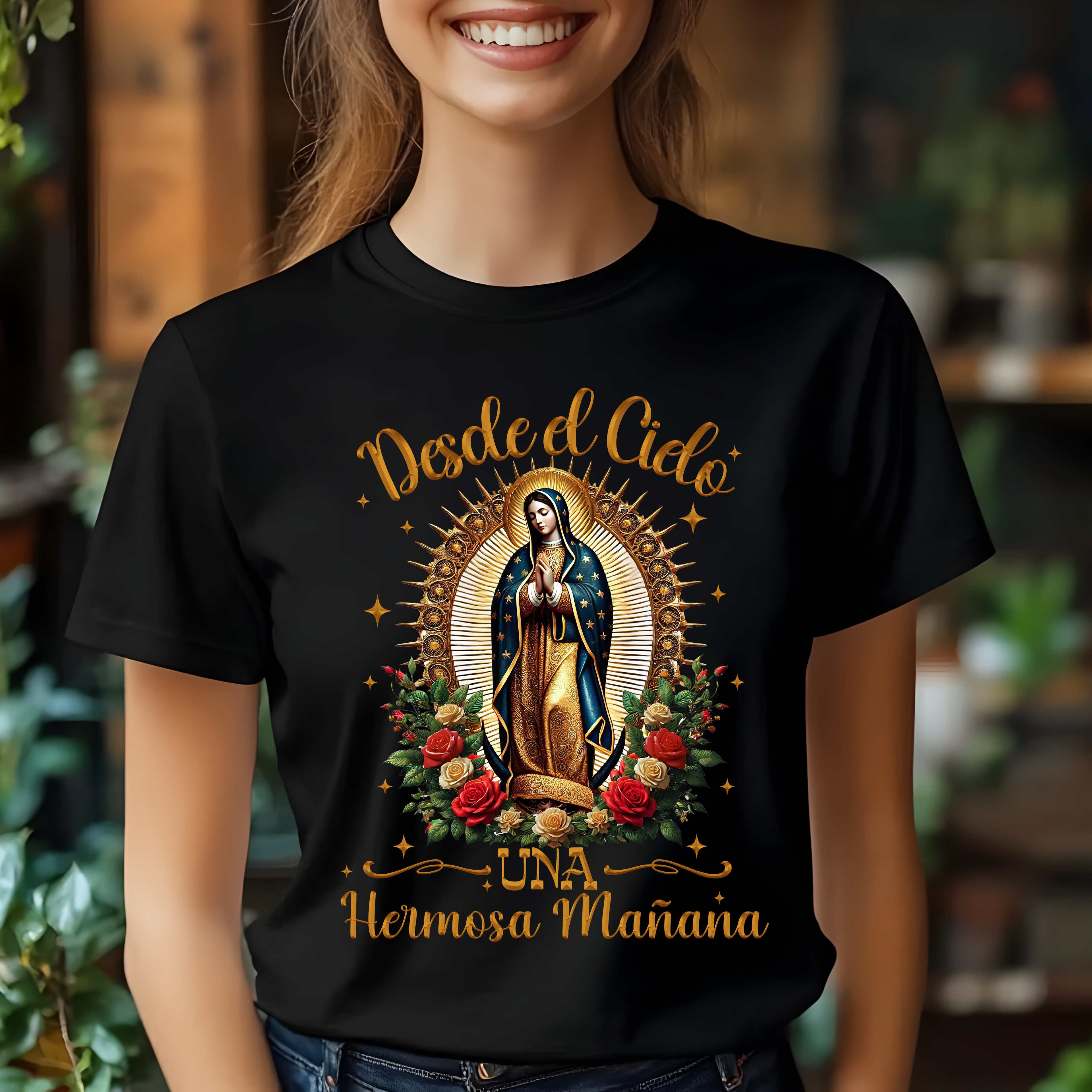 VIRGEN DE GUAGALUPE GOLD