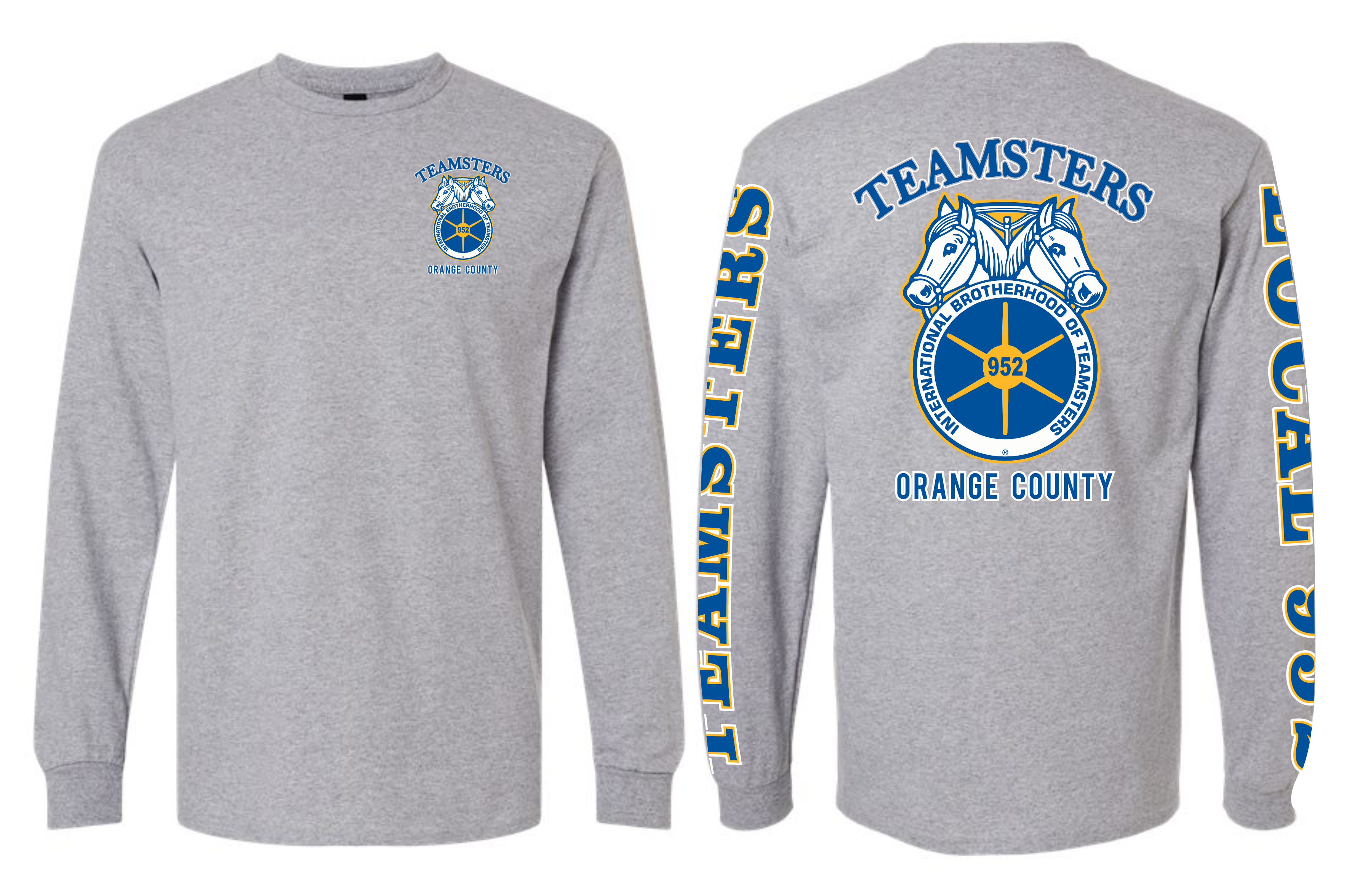 LONG-SLEEVED T-SHIRT DARK GRAY